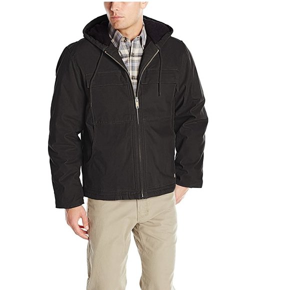 NWOT Dickies Men's Sanded Stretch Duck Jacket Winter Coat Black 2XL $160 3D85